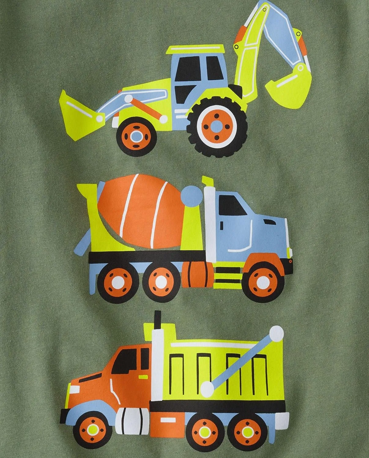 The Children's Place Baby and Toddler Boys' Vehicle Short Sleeve Graphic T-Shirts, Multipack
