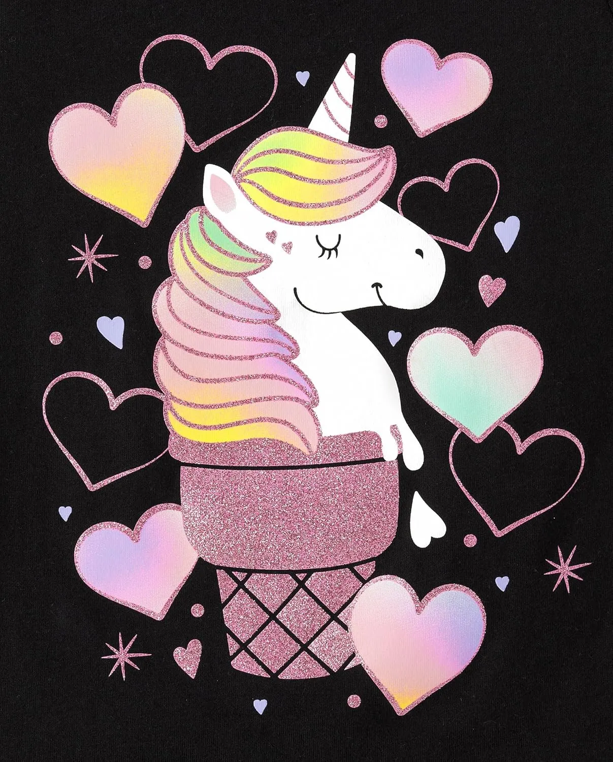The Children's Place Baby and Toddler Girls' Animal Short Sleeve Graphic T-Shirts, Multipack