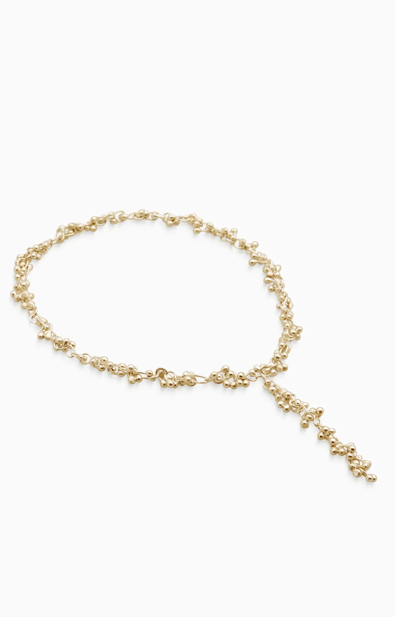 Threaded Chime Necklace | Gold