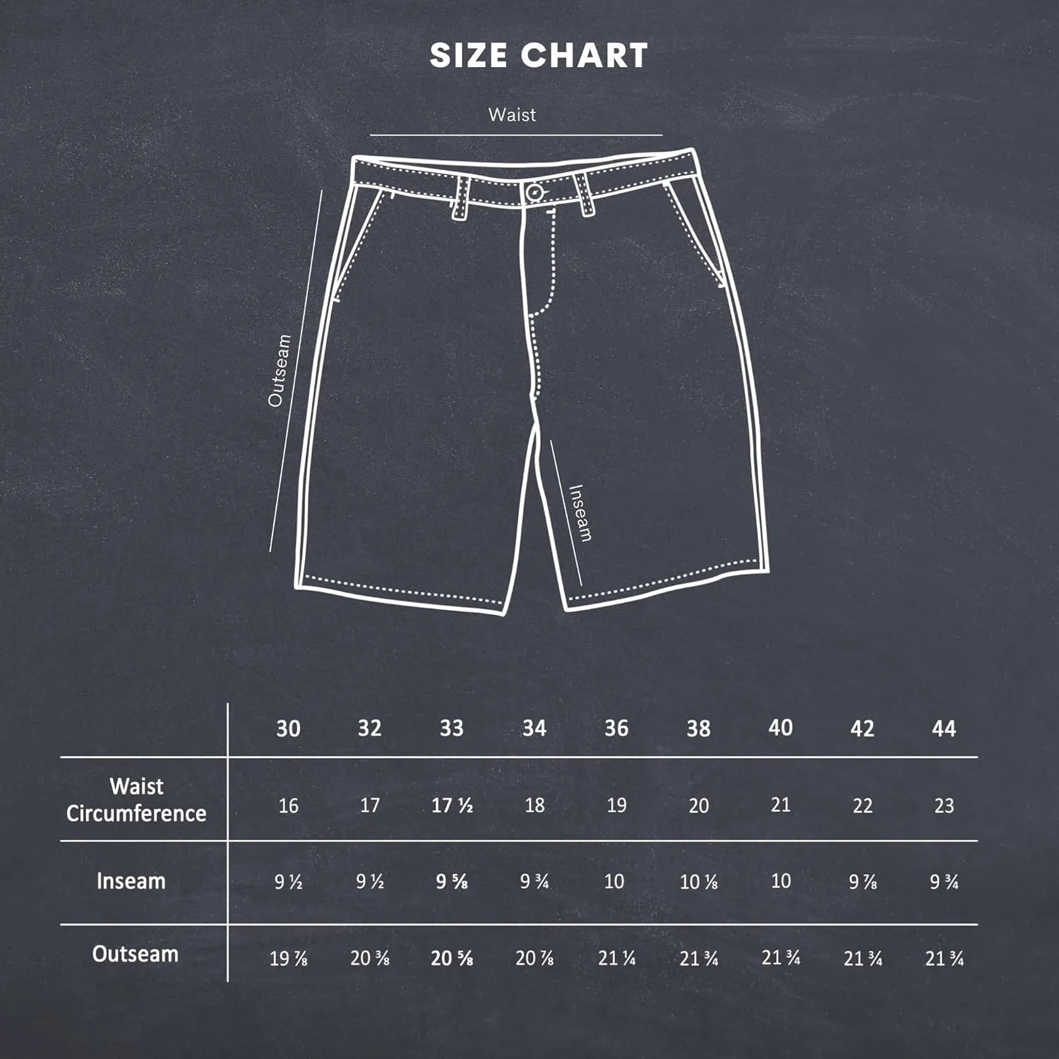 Visive Mens Shorts for Men, Hybrid Casual Golf Dress Flat Front Quick Dry Stretch Board Shorts, Lightweight Chino Short