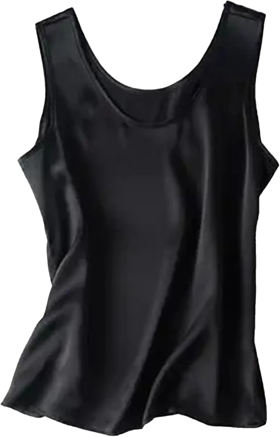Women's Camisole Tank Tops Satin Tank Tops Basic Tank Shirt Silky Camisole