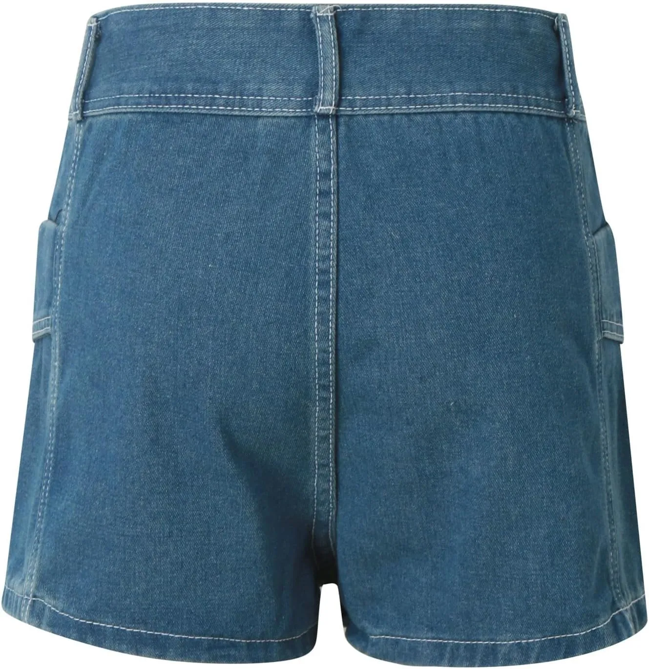 Women's Casual Shorts A Line Denim Shorts Wash Chic Slimming Skort Denim Skort Jean Skirt Summer Outfits 2024