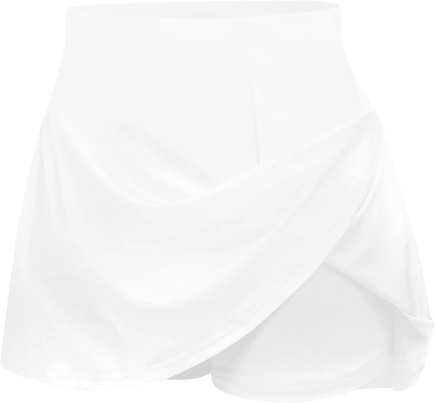 Womens Solid Skirt Shorts Skort Casual Summer Athletic Workout Biker Shorts High Waisted Tennis Skirts Golf Skorts Skirts