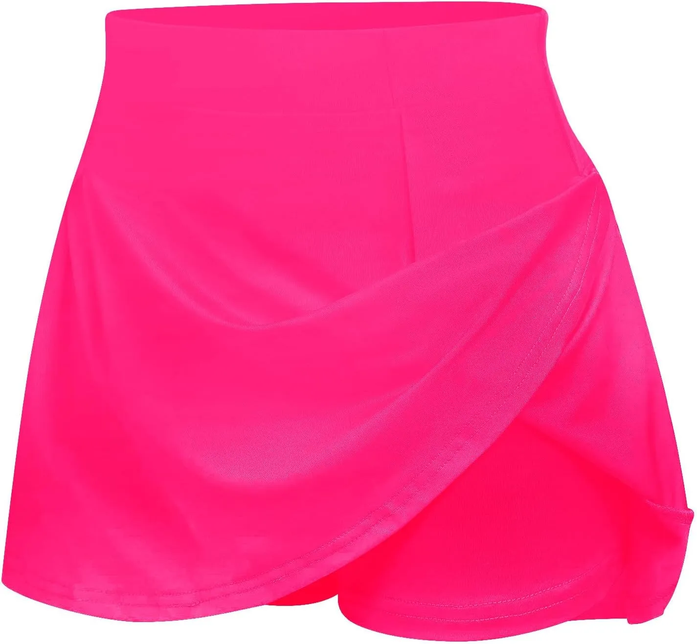 Womens Solid Skirt Shorts Skort Casual Summer Athletic Workout Biker Shorts High Waisted Tennis Skirts Golf Skorts Skirts