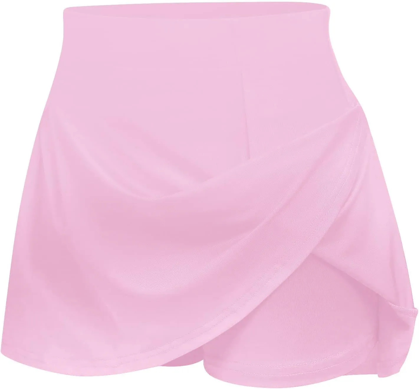 Womens Solid Skirt Shorts Skort Casual Summer Athletic Workout Biker Shorts High Waisted Tennis Skirts Golf Skorts Skirts