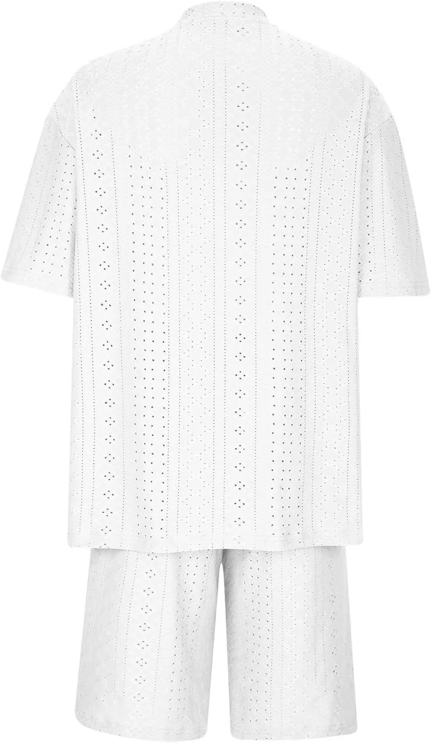Womens Summer Beach Vacation Outfits 2024 2 Piece Short Set Oversized Tshirt Bermuda Shorts Matching Lounge Sets