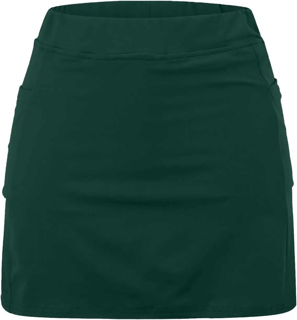 Women's Tennis Skirts Fashion Stretchy High Waist Golf Inner Shorts Sports Plus Size Solid Running Workout Athletic Skorts