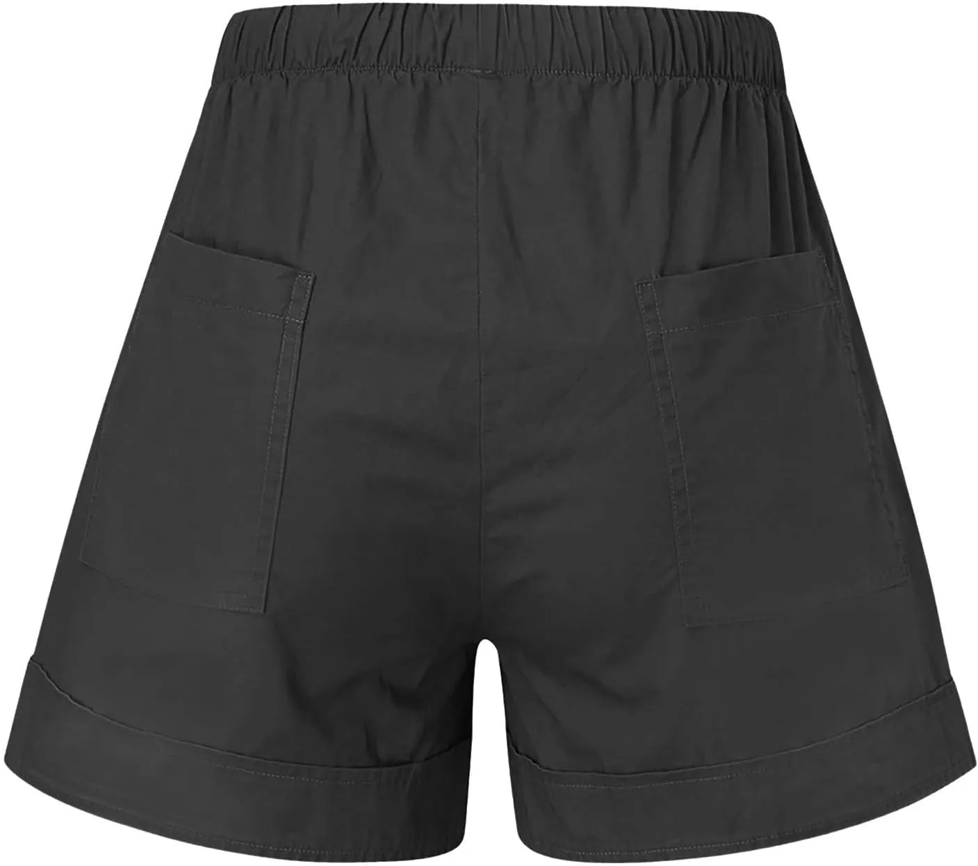 XUNRYAN Shorts for Women High Waisted Casual Cotton Linen Shorts Athletic Workout Running Hiking Gym Short Pants Trousers