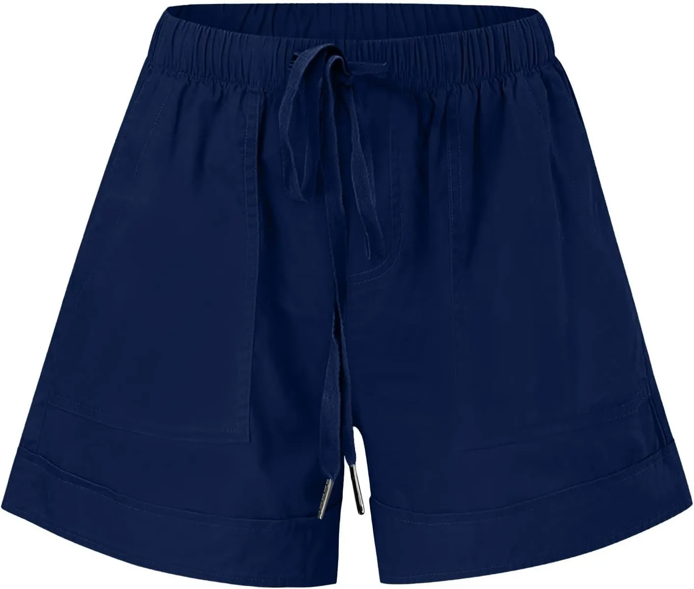 XUNRYAN Shorts for Women High Waisted Casual Cotton Linen Shorts Athletic Workout Running Hiking Gym Short Pants Trousers