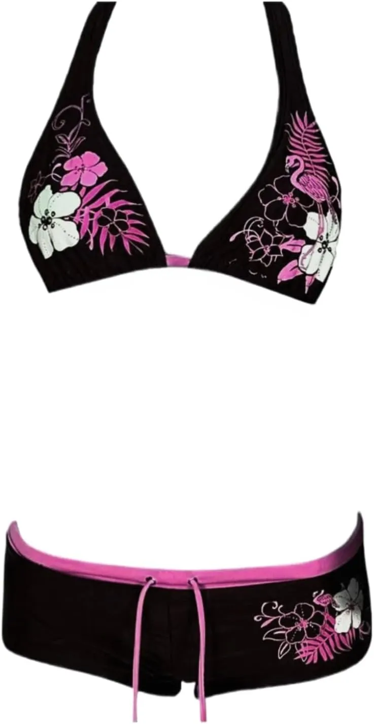 Y2k Halter Bikini Sets Women 2 Piece Sexy Swimsuit Beach Sets Cute Summer Going Out Outfits 2025 Vacation 2000s