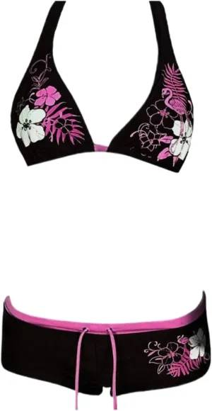 Y2k Halter Bikini Sets Women 2 Piece Sexy Swimsuit Beach Sets Cute Summer Going Out Outfits 2025 Vacation 2000s